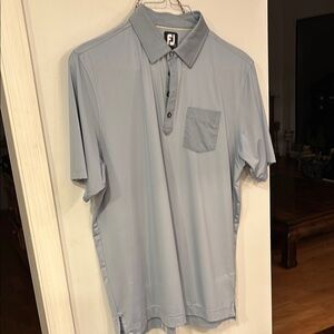 FootJoy Blue Polo Shirt Classic Design